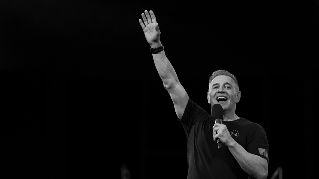 John Torrens speaking